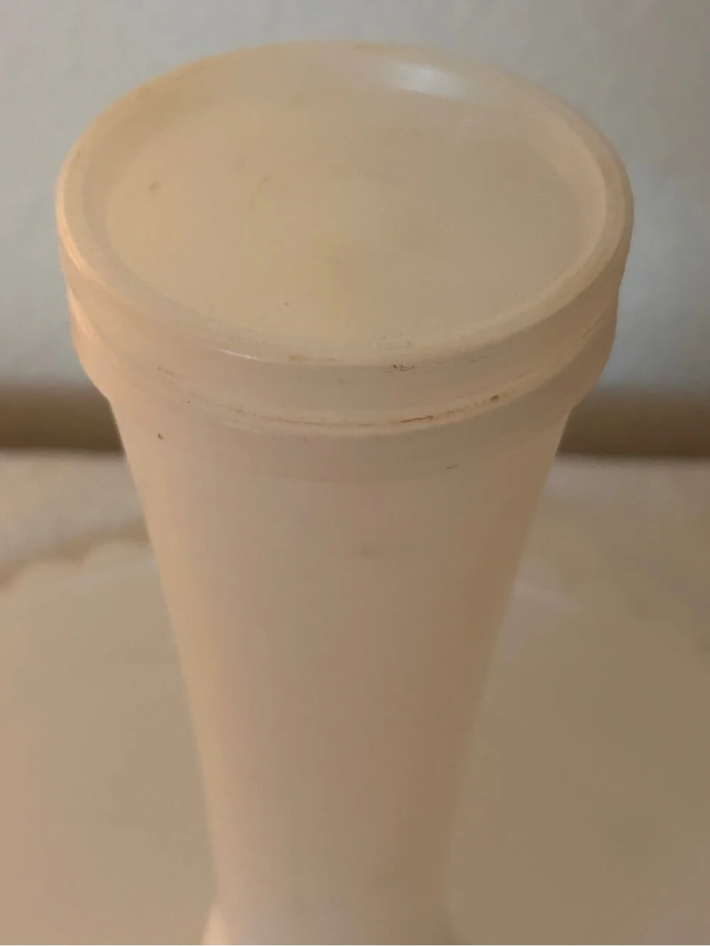 Vintage Tupperware Grinder White Plastic